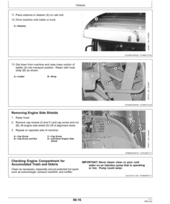 Alternative view of John Deere 4730 & 4830 Self-Propelled Sprayer Export Edition (013001-018000) Operator's Manual (OMN402487)