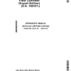 John Deere 2210 Level Lift Field Cultivators (Export Edition) Operator's Manual (OMN403090)