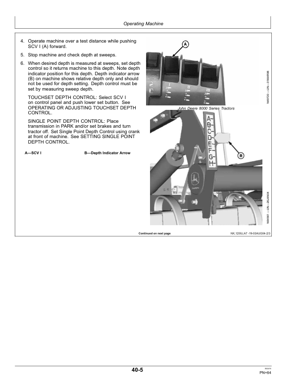 John Deere 2210 Level Lift Field Cultivators (Export Edition) Operator's Manual (OMN403090) - Image 3