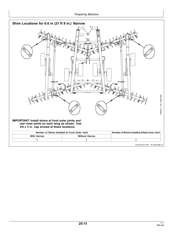 John Deere 637 Regular, Rock, BlackLand, WheatLand Disks Operator's Manual (OMN403092) - Image 3