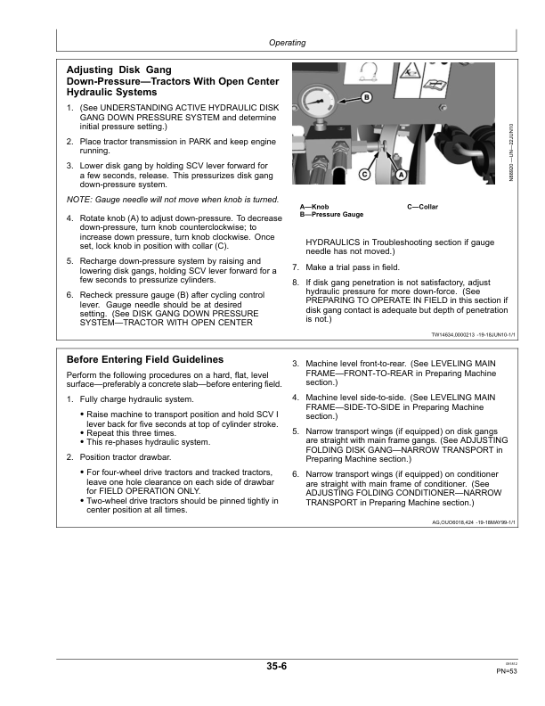 John Deere 2700 Mulch Ripper (012000-) Operator's Manual (OMN403098) - Image 2