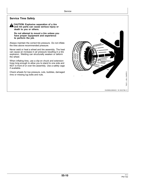 John Deere 2210 Floating-Hitch Field Cultivator (Export Edition) Operator's Manual (OMN403243) - Image 2