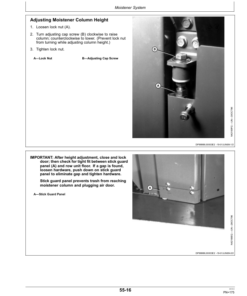 Alternative view of John Deere 7660 Cotton Pickers Operator's Manual (OMN403937)
