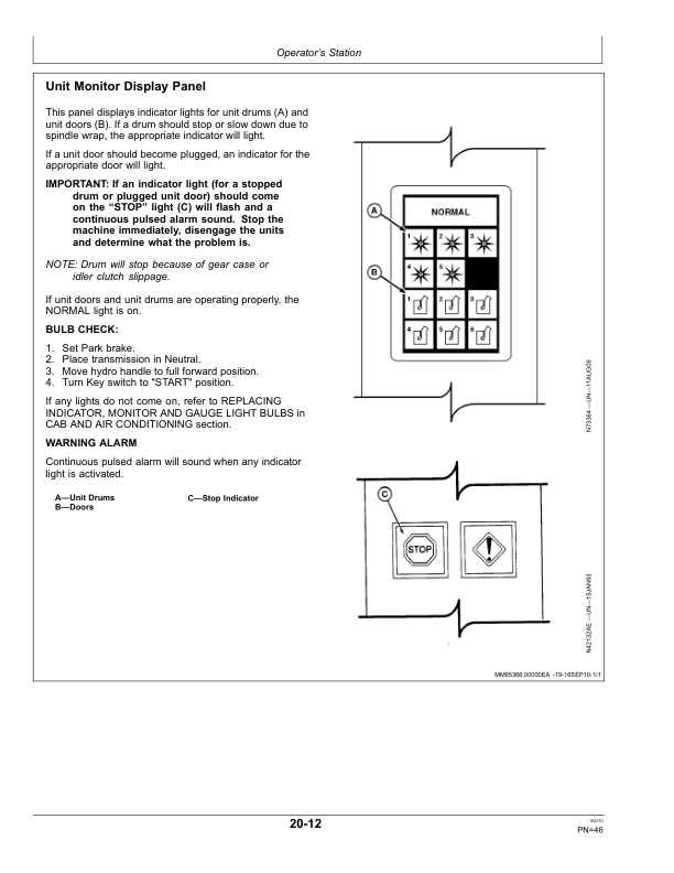 John Deere 9970 Cotton Picker (Export Edition) (035001-) Operator's Manual (OMN404009) - Image 4