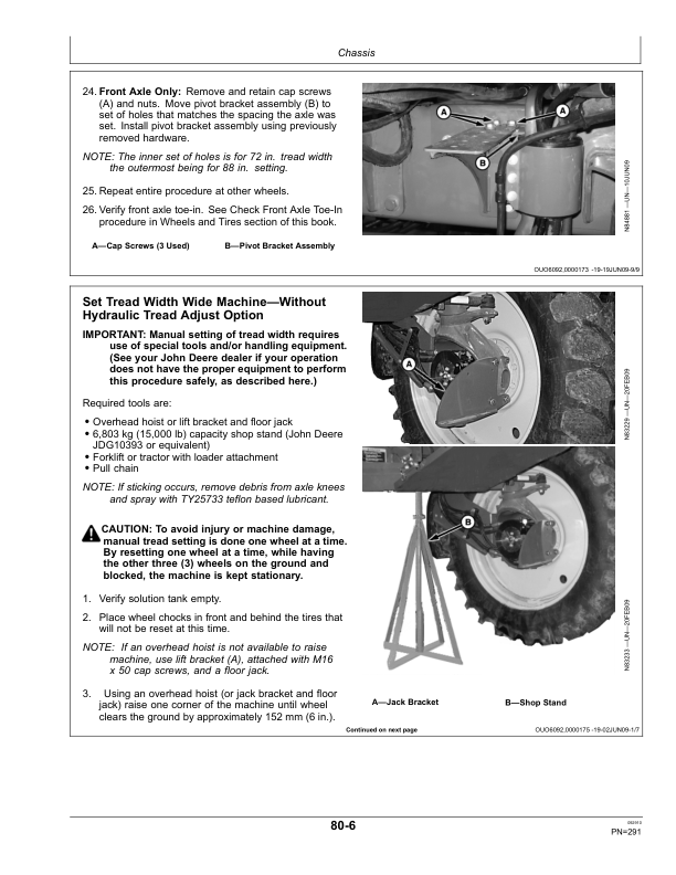 John Deere 4630 Self-Propelled Sprayer Export Edition (000101-018000) Operator's Manual (OMN404259) - Image 3