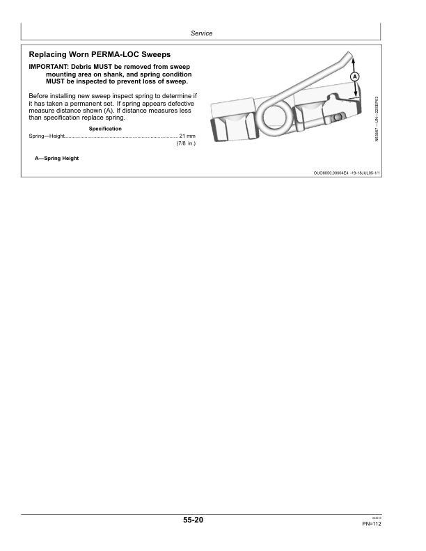 John Deere 2210 Floating-Hitch Field Cultivators North American Waning Lights (North American) Operator's Manual (OMN404575) - Image 2