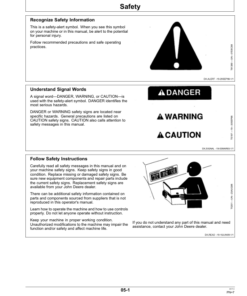 Alternative view of John Deere 2700 Mulch Ripper Operator's Manual (OMN404578)