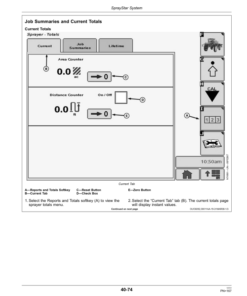 Alternative view of John Deere 4630 Self-Propelled Sprayers North America (018001-023000) Operator's Manual (OMN405435)