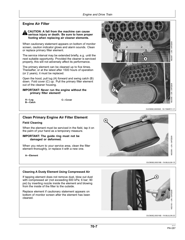 John Deere 4630 Self-Propelled Sprayers Export Edition (018001-023000) Operator's Manual (OMN405446) - Image 3