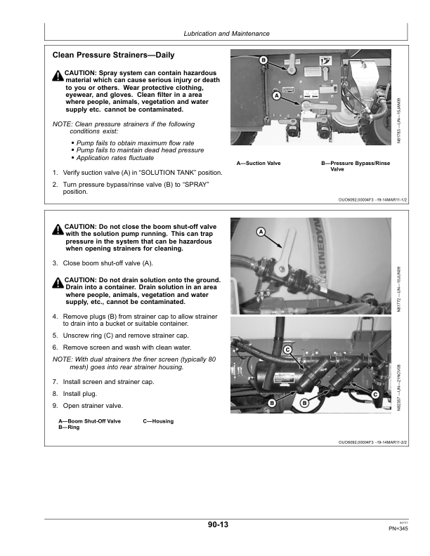 John Deere 4630 Self-Propelled Sprayers Export Edition (018001-023000) Operator's Manual (OMN405446) - Image 4