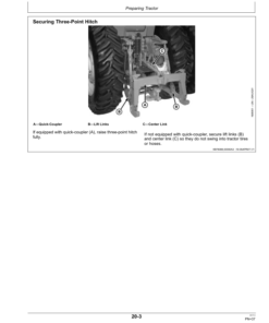 Alternative view of John Deere 2510C Conventional Applicator Operator's Manual (OMN405517)
