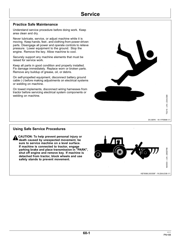 John Deere 2100 Minimum Till Ripper Export Edition - CE Compliant Version (740101- ) Operator's Manual (OMN406095) - Image 3