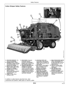 Alternative view of John Deere CS690 Cotton Strippers Export Edition (055000-060000) Operator's Manual (OMN408983)