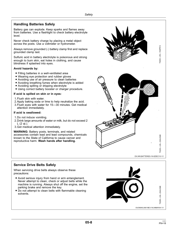 John Deere 4630 Self-Propelled Sprayers Export Edition (023001-028000) Operator's Manual (OMN409170) - Image 2