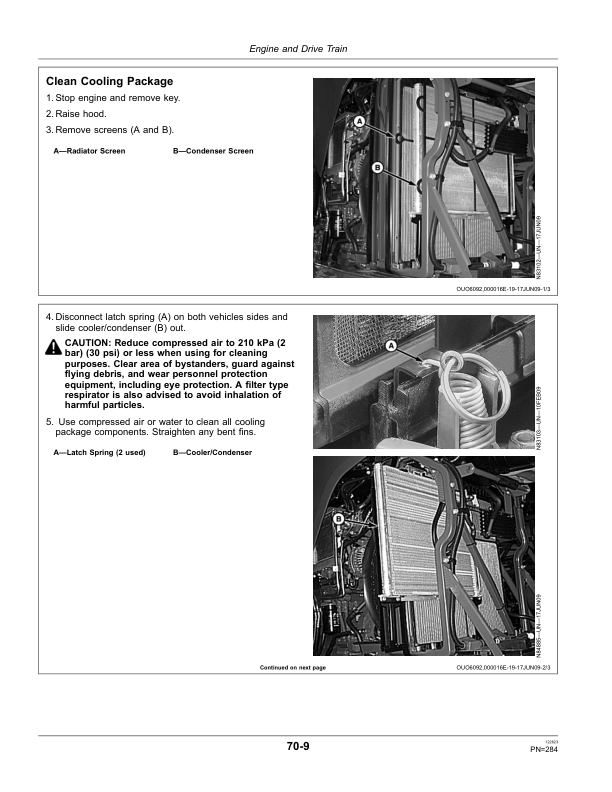 John Deere 4630 Self-Propelled Sprayers Export Edition (023001-028000) Operator's Manual (OMN409170) - Image 3