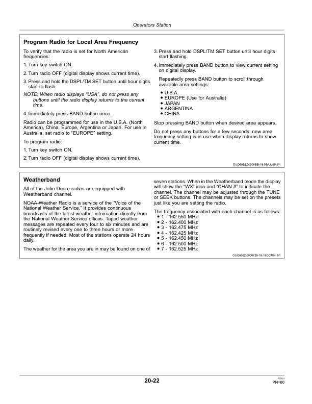 John Deere 4630 Self-Propelled Sprayers Export Edition (023001-028000) Operator's Manual (OMN409170) - Image 4