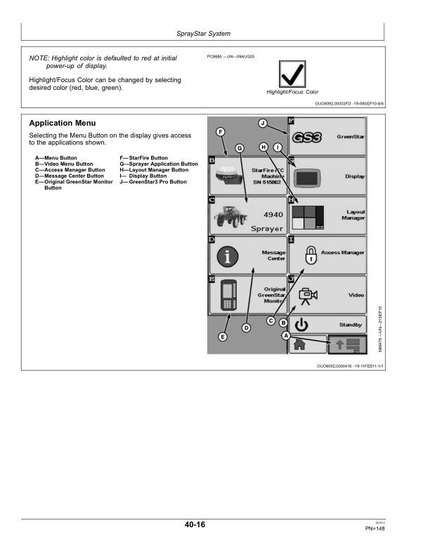 John Deere 4940 Self-Propelled Sprayer (023001-) Operator's Manual (OMN409594) - Image 2