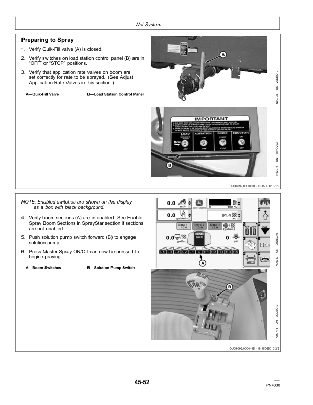 John Deere 4940 Self-Propelled Sprayer (023001-) Operator's Manual (OMN409594) - Image 4