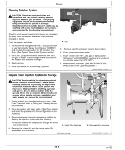 Alternative view of John Deere Direct Injection System - 4940 Self-Propelled Sprayers Operator's Manual (OMN409904)