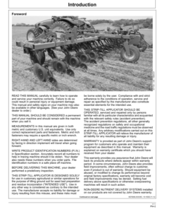 Alternative view of John Deere 2510H High-Speed Applicators (Low-Disturbance) North America (745101-760100) Operator's Manual (OMN410369)
