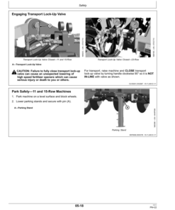 Alternative view of John Deere PitStop Pro (745101-) Operator's Manual (OMN410371)