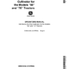 John Deere 600 Series Six-Row Cutlivator Operator's Manual (OMN43456)