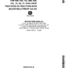 John Deere 20, 21, 22 & 23 Series Cultivators for 530, 630, 520, 620, 720, 50, 60, 70 Row-Crop Tractors or Tractors With Adjustable Front Axles Operator's Manual (OMN441058)