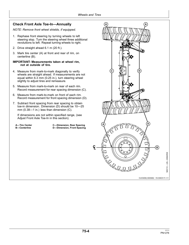 John Deere 4630 Self-Propelled Sprayer South American Edition (000001-004999) Operator's Manual (OMN4630SA) - Image 3