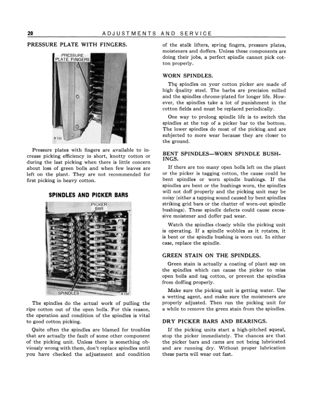 John Deere 11 One-Row Cotton Picker (000101-) Operator's Manual (OMN66559) - Image 2
