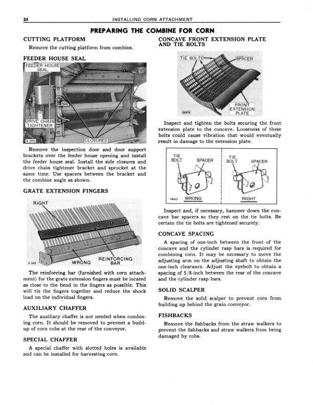 John Deere 205 Corn Attachment for 40 Combine Operator's Manual (OMN84360) - Image 2