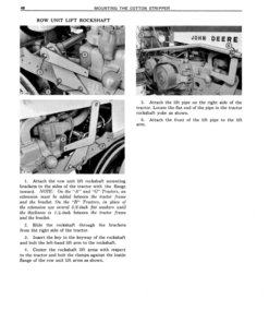 Alternative view of John Deere 77 Cotton Stripper Operator's Manual (OMN97501)