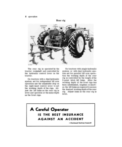 Alternative view of John Deere AU2, AU4 Row-Crop Cultivators Operator's Manual (OMN97514N)