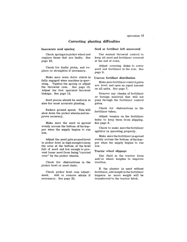 John Deere 216 Two-Row, 416 Four-Row Potato Planters Operator's Manual (OMN97524) - Image 2
