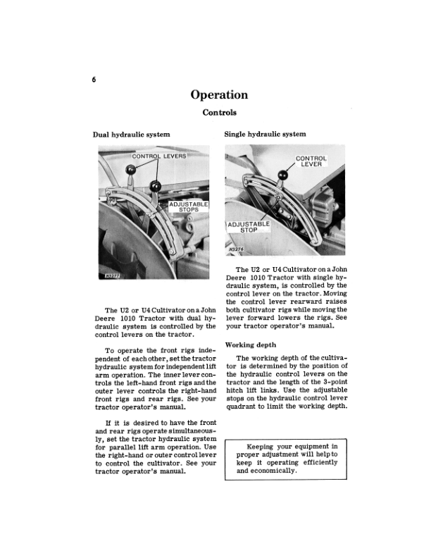 John Deere U2, U4 Row Crop Cultivators Operator's Manual (OMN97546N) - Image 2