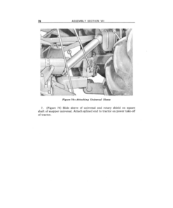 Alternative view of John Deere 100 One Row Corn Snapper Operator's Manual (OMN97548)