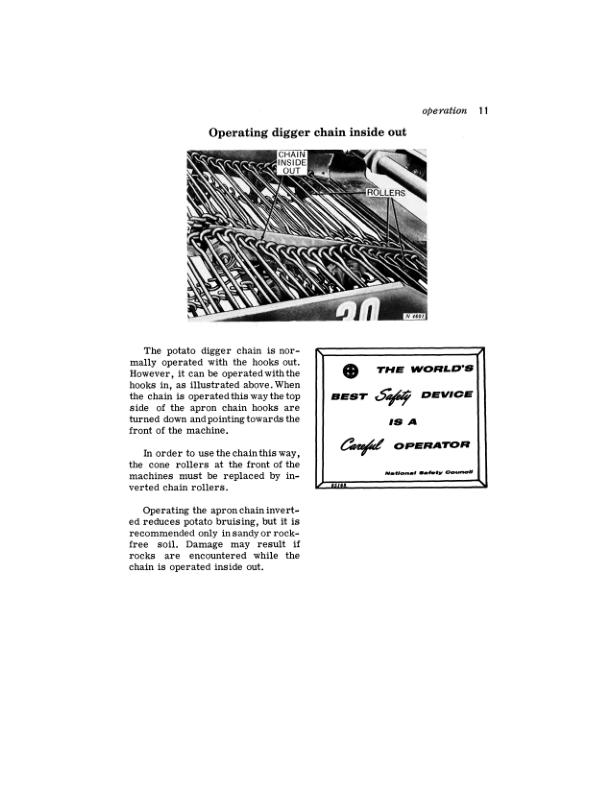 John Deere 30 Series Two-Row Potato Digger, Stone Picker Attachment Operator's Manual (OMN97552) - Image 2