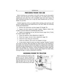 Alternative view of John Deere 18 Corn Picker Operator's Manual (OMN97554)