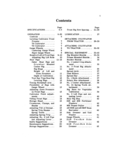 Alternative view of John Deere T2, T4 Row-Crop Cultivator Operator's Manual (OMN97579)