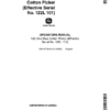 John Deere 122 One-Row Cotton Picker (000101-) Operator's Manual (OMN97594N)