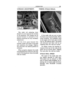 Alternative view of John Deere 410 Corn Head Attachments For 40, 45, 55, 95, 105 Combines Operator's Manual (OMN97596)