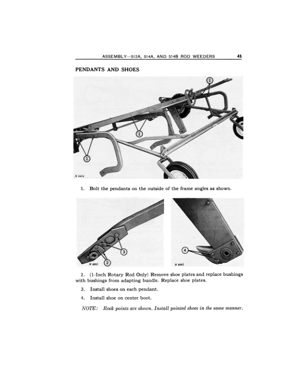 John Deere 500 Series Rod Weeder - 510A, 512A, 514A, 514B Operator's Manual (OMN97621) - Image 2
