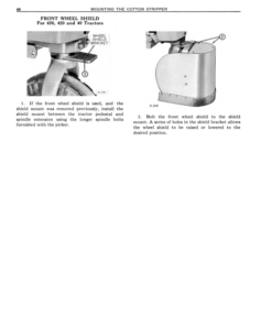Alternative view of John Deere No. 77 Two-Row Cotton Stripper Operator's Manual (OMN97633)
