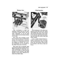 Alternative view of John Deere AT4-6BV Beet, Bean, Vegetable Row-Crop Cultivator Operator's Manual (OMN97663)