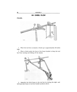 Alternative view of John Deere 900 Series Chisel Plow Operator's Manual (OMN97683)