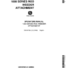 John Deere 1000 Series Rod Weeder Attachment Operator's Manual (OMN97684)