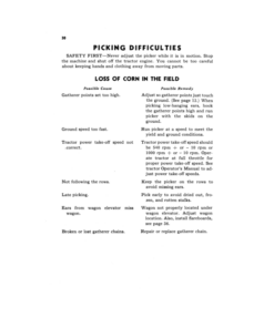 Alternative view of John Deere 18 Corn Picker Operator's Manual (OMN97700)