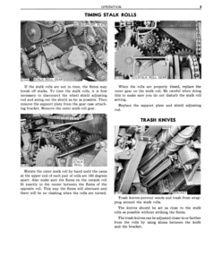 Alternative view of John Deere 205 Corn Attachment Operator's Manual (OMN97706)