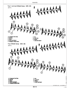 Alternative view of John Deere 425 Disk Harrow Wheel Type Offset North America (001001-) Operator's Manual (OMP57112)