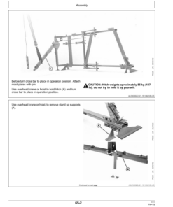 Alternative view of John Deere 670 Disk Harrow Wheel Type Offset (Mexico Edition) Operator's Manual (OMP58240)