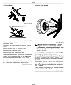 Alternative view of John Deere P600 Series Precision Air Hoe Drill (799101-) (North American) Operator's Manual (OMP60001)